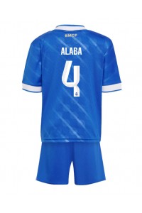 Real Madrid David Alaba #4 Babytruitje 3e tenue Kind 2025-26 Korte Mouw (+ Korte broeken)